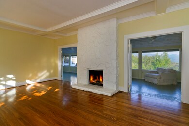 Living Room and fireplace