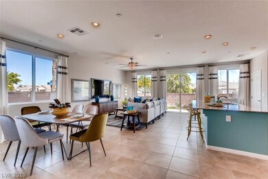 Dinning and Family Room **This Picture Is Of Model