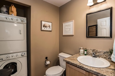 Downstairs half bath/laundry