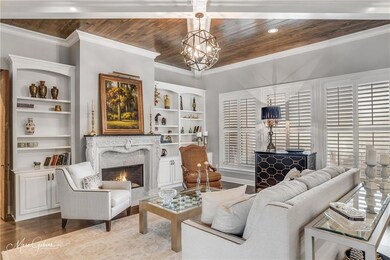 Designer styled living spaces with a central, luxu