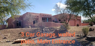 #1, 3 Car Garage, Walled Patio, Main Ent