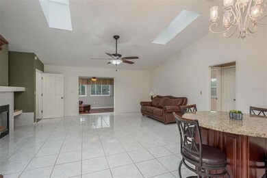 Vaulted ceilings!! Skylights that bring in beautiful light!