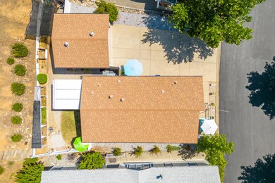 aerial top view