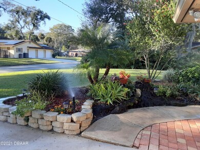 Beautifully landscaped front yard