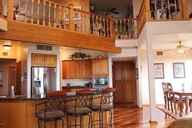 main kitchen/ dining area