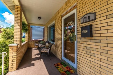 Front porch perfect for relaxing.
