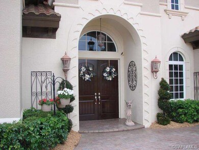 Close up of Entry Way