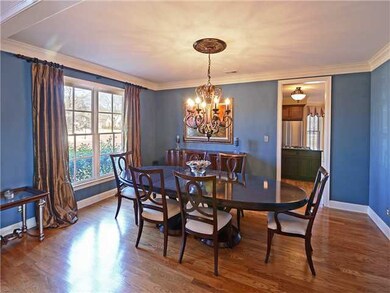 Large dining room will be the scene of many specia