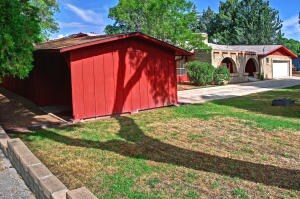 View From Carport and workshop area