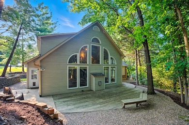 Patio with Soaring Windows