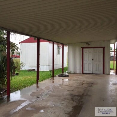 Carport and sheds