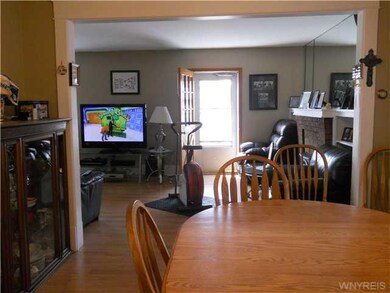 Living Room upper living room and dining