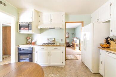 Kitchen and doorway to the dining room