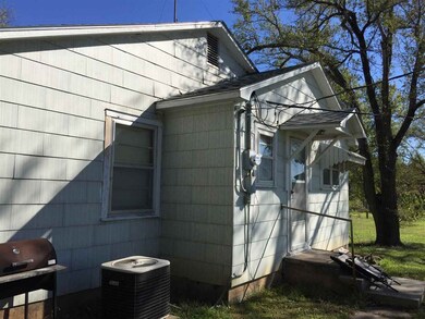 Back side of house
