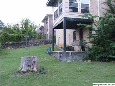 Back of property
