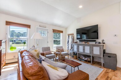 Cathedral living room