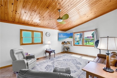 Living room featuring plenty of natural light.