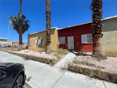 View of front of property featuring stucco siding