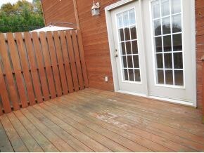 Back deck
