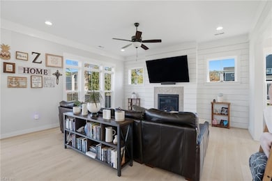 Cozy up by the gas (propane) fireplace