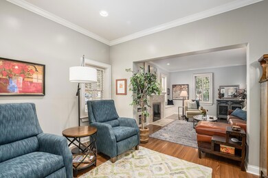 Seating area off of Kitchen