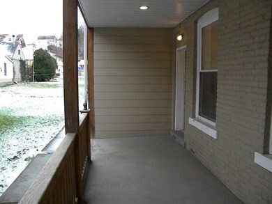 Main floor unit back porch