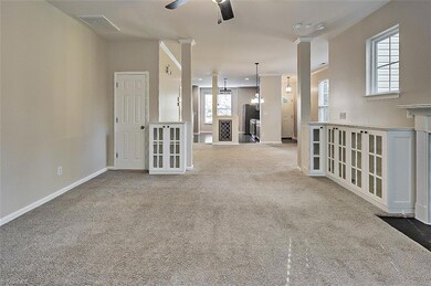 Living Room to Dining Room & Kitchen