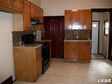 Remodeled kitchen with granite countertops, blend 