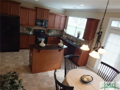Large Country Kitchen with Island and eat in break