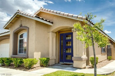 Front entry features beautiful beveled glass door.