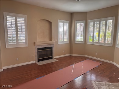 Unfurnished living room with a healthy amount of s
