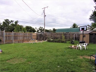 Back Yard:  Privacy fenced back yard.