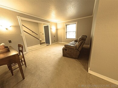View of entry from Front Living Room