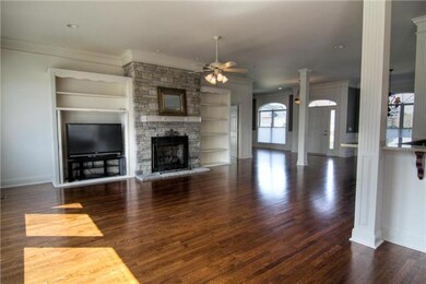 The space in this home is incredible! 