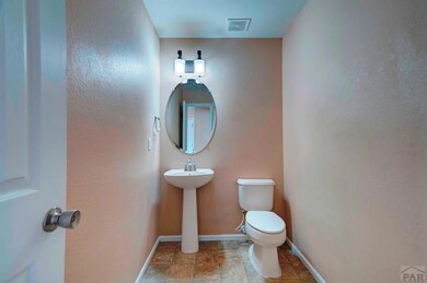 Main level half bath
