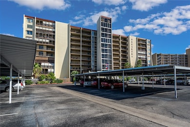 The Breakers showing carport parking