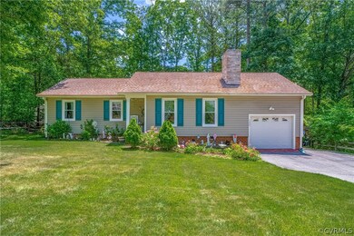 Rancher with a large front lawn.