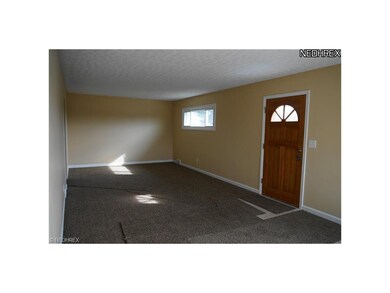 The living room with new carpet!