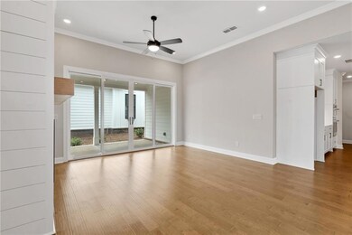 Amazing view from the family room into the dining 