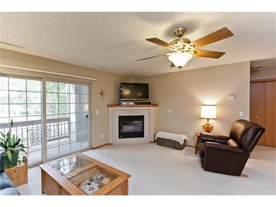 Living Room with Fireplace