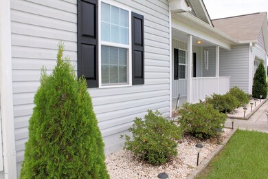 Side of Front of Home