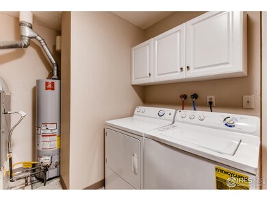 Large laundry room and storage area