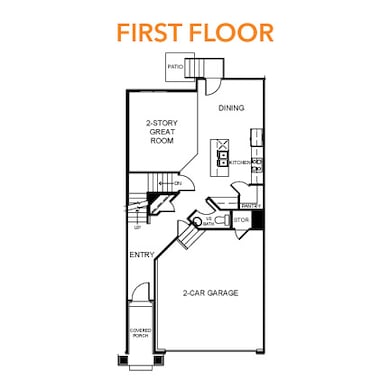 View of home floor plan