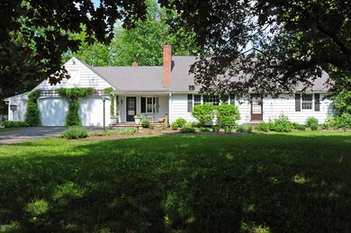 house Front straight on view