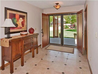 Spacious Tiled Foyer.