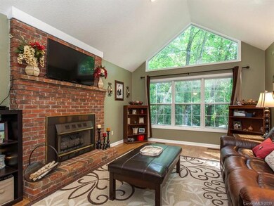 Great Room with Fireplace and gas logs