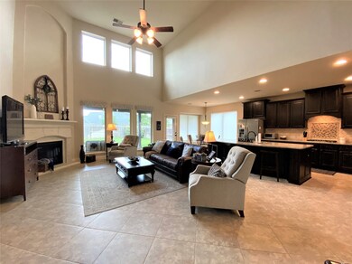 A wall of windows let in plenty of natural light.