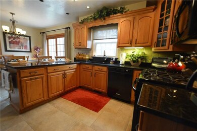 Open design includes family and guests in the conv