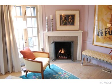Living Room has gas fireplace with mantle.