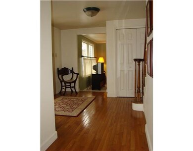 Exterior Front. Hardwood entry that flows into for